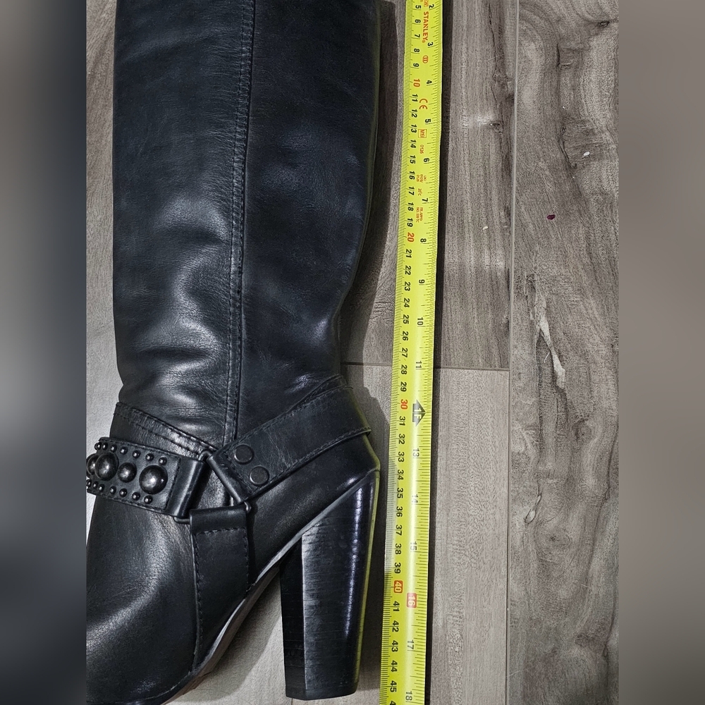 Modern Vintage Knee-High Boots - Picture 7 of 9